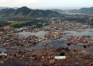 Sumatra tsunami damage.  Source: en.wikipedia.org